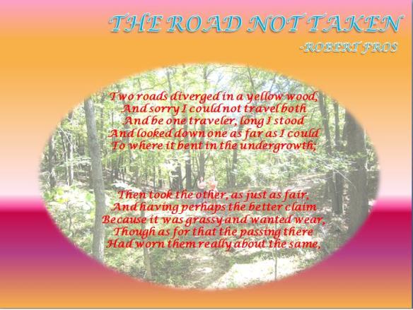 the road not taken synopsis